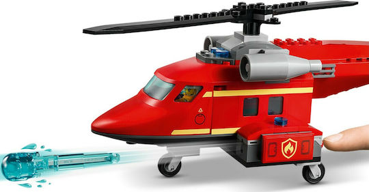 LEGO -Stadt Fire Rescue Helicopter für 5+ Jahre