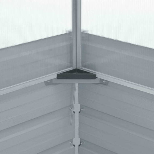 vidaXL 47020 Tava de semințe cu Cadru din Aluminiu 1x1x0.77m