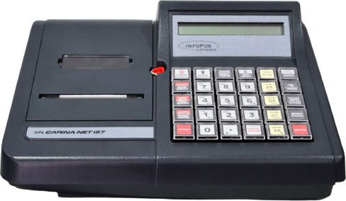 InfoPos Infocarina Net i57II Ταμειακή Μηχανή χωρίς Μπαταρία σε Γκρι Χρώμα