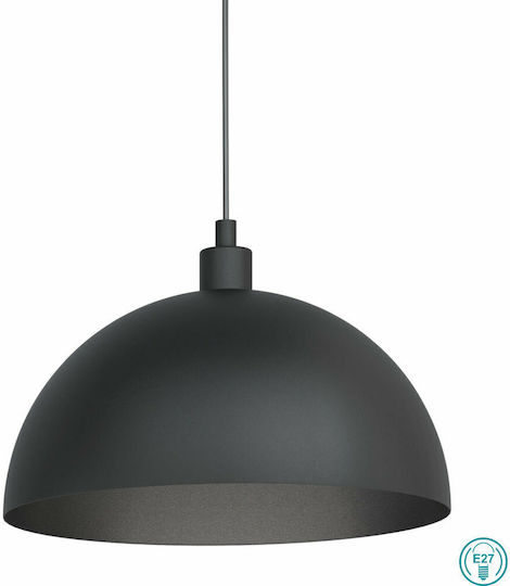 Eglo Winkworth 1 Κρεμαστό Φωτιστικό Μαύρο
