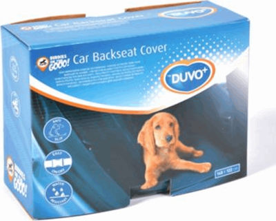 Duvo Plus Waterproof Seat Cover For Car for Dog 142x120cm Μαύρο 07.68.244