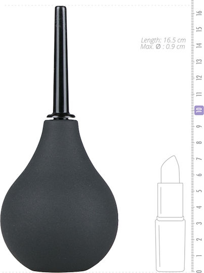 Easytoys Anal Douche Πρωκτικό Ντους 200ml Large Μαύρο