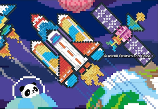 Avenir Kinderhandwerk Pixelation Art Space für Kinder 5++ Jahre
