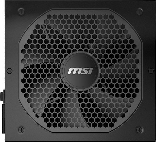 MSI MPG A750GF 750W Черен Компютърно захранване Пълен модул 80 Plus Gold