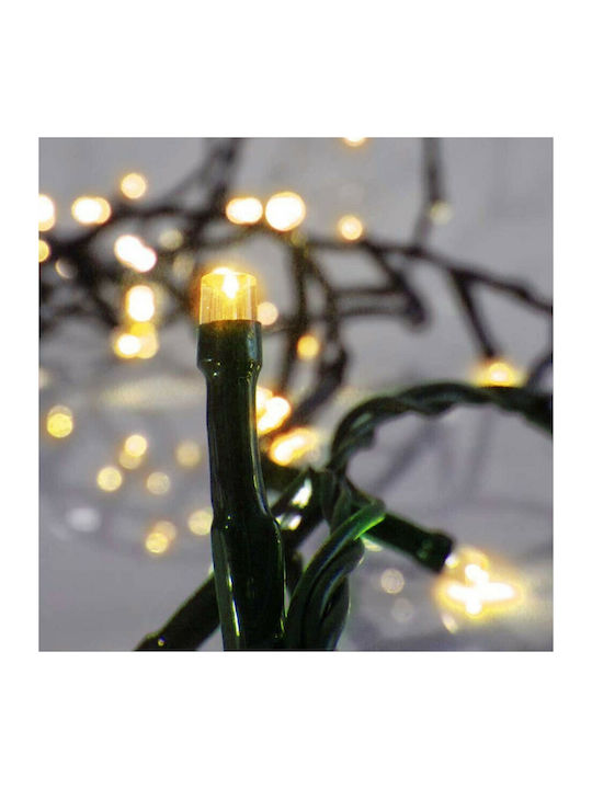 180 Lights LED 8.95m. Warm White in String 1pcs