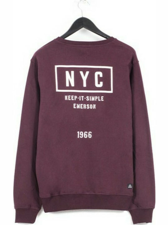 Emerson Herren Sweatshirt Wine