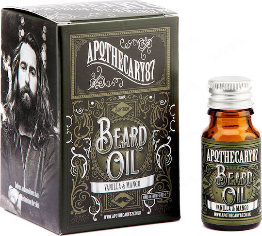 Apothecary87 Масло Грижа за брада Vanilla & MANgo 10мл