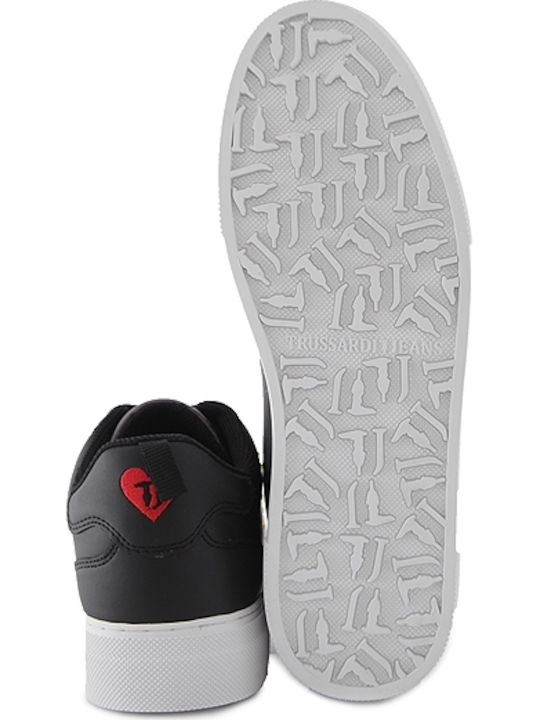 Damen Flatforms Sneakers Schwarz