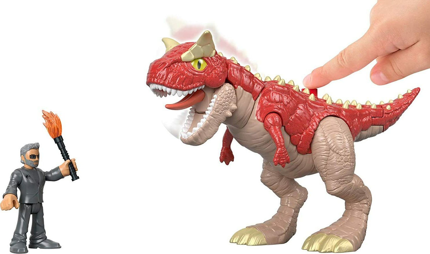 imaginext indoraptor and maisie