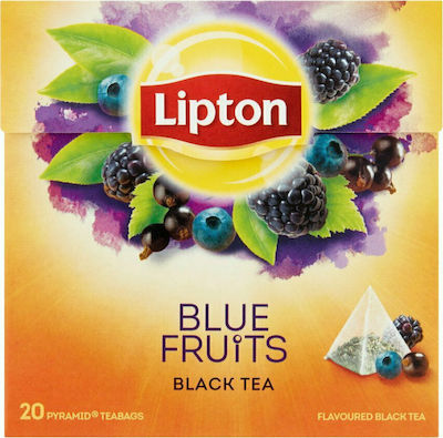 Lipton Black Tea Blue Fruits 20 Bags 36gr