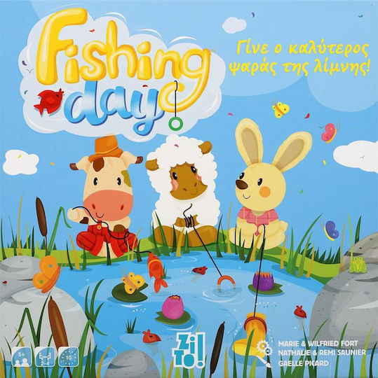 Zito! Jucărie Interactivă De Pescuit Fishing Day Găsește Cel Mai Bun Pescar Din Lac Pentru 2-4 Ani