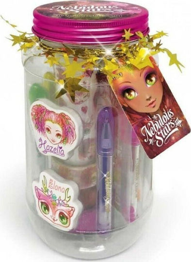Nebulous Stars Gift Jars Children's Makeup Green / Pink (Various Designs) 1pc