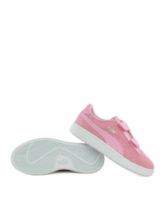 Smash Glitz Glam Παιδικά Sneakers με Σκρατς Ροζ