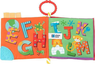 Kikka Boo Activity Book Εκπαιδευτικό Βιβλίο Δραστηριοτήτων made of Fabric with Music for 0++ Months