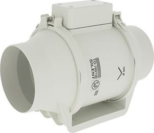 S&P Silent TD-160/100N Industrial Ducts / Air Ventilator 100mm