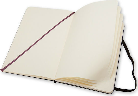 Moleskine Σημειωματάριο A5 Bullet 120 Φύλλων με Λευκές Σελίδες με Σκληρό Εξώφυλλο και Λάστιχο Black