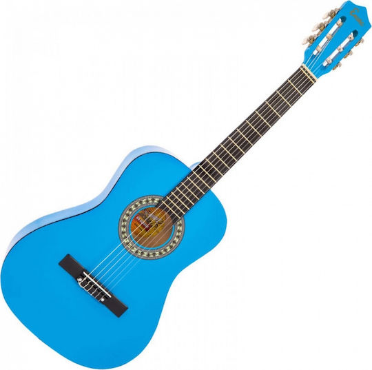 JHS Encore Kids Classical Guitar 3/4 Outfit Pack Blue