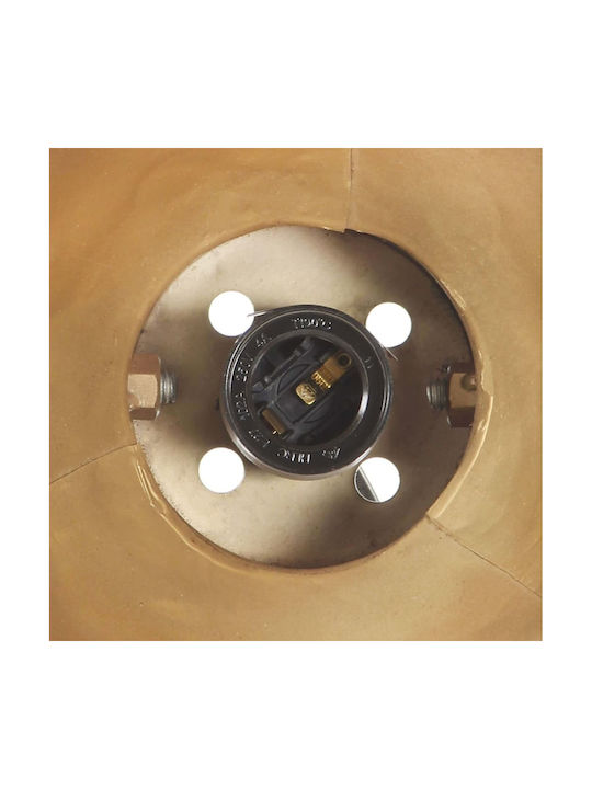 vidaXL Industrial Wall Lamp with E27 Bronze 90x25cm