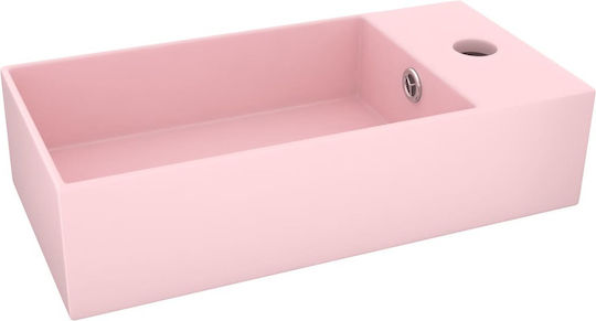 vidaXL Επικαθήμενος Νιπτήρας Κεραμικός 48x25x15cm vidaXL Επικαθήμενος Νιπτήρας Κεραμικός 48x25x15cm