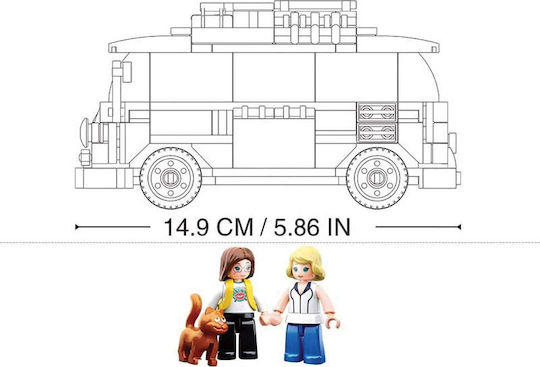 Sluban Τουβλάκια Classic Hippy Bus για 6+ Ετών 227τμχ