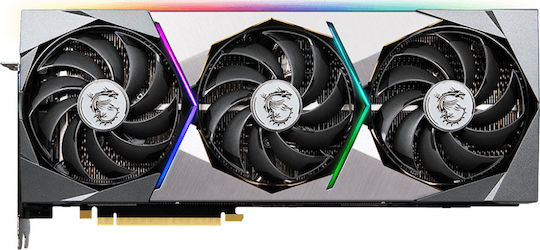 MSI GeForce RTX 3090 24GB GDDR6X Suprim X Κάρτα Γραφικών PCI-E x16 4.0 με HDMI και 3 DisplayPort