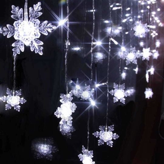 100 Lichter LED 3.4m. Kaltes Weiß Typ Regen 1Stück 100 Lichter LED 3.4m. Kaltes Weiß Typ Regen 1Stück