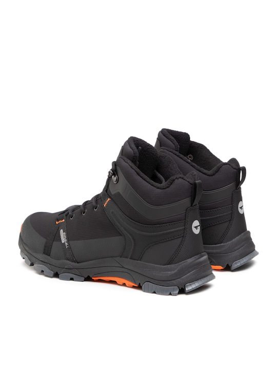 Hi-Tec Himba Mid AVSAW20-HT-01-Q3 Men's Waterproof Black Hiking Boots Black/Orange