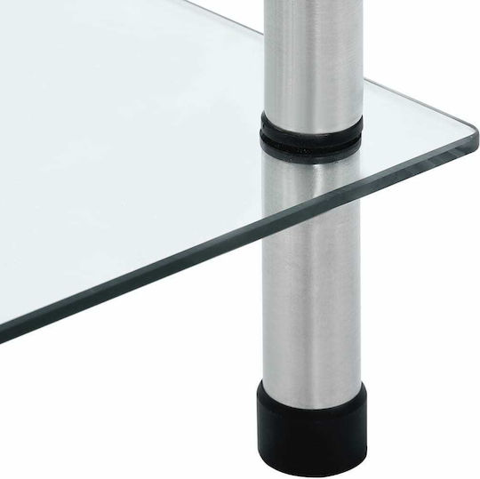 Βιβλιοθήκη Διαφανής 40x40x160εκ.