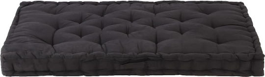 vidaXL Pernă pentru Bancă de Paletă Negru 120x80cm. 48674