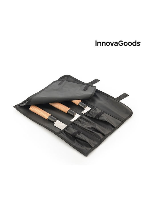 InnovaGoods Damas·Q Knife Set of Stainless Steel V0103200 3pcs