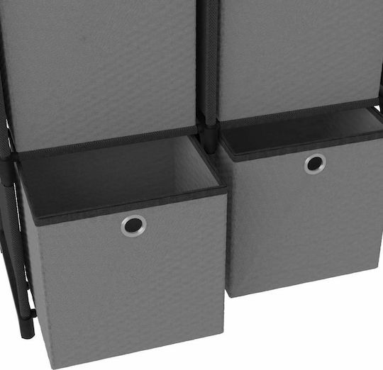 Black Bookcase 103x30x72.5 cm