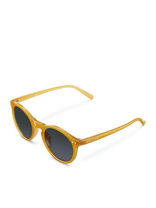 Meller Kubu Unisex Sunglasses with Plastic Frame Amber Carbon K-AMBCAR