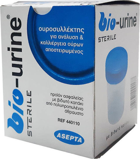 Asepta Bio-Urine Sterile Sterilized Urine Cup 120ml