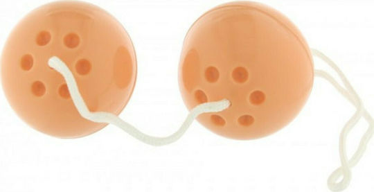 Seven Creations Rubber Balls Κολπικές Μπάλες Flesh
