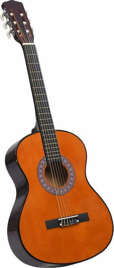 vidaXL Κλασική Κιθάρα 3/4 Παιδική with Bag Dark Wood
