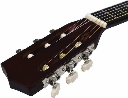 vidaXL Klassisch Gitarre 1/2 für Kinder mit Tasche Helles Holz
