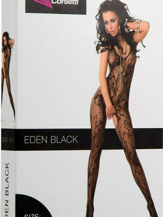 Livia Corsetti Eden Bodystocking Sexy Negru