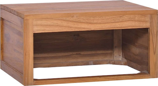 vidaXL Bathroom Cabinet without Sink L60xD45xH30cm Brown