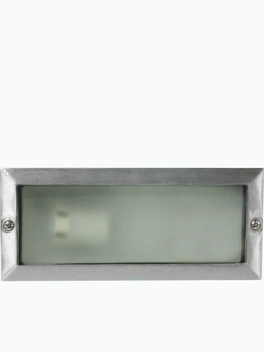 Aca Waterproof Wall-Mounted Outdoor Ceiling Light IP54 E27 Silver