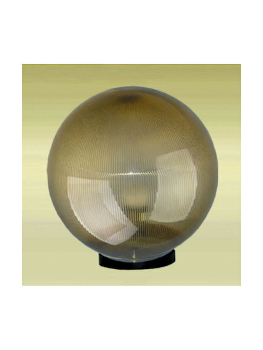 Aca Lamp Globe Outdoor IP45 for Socket E27 Honey