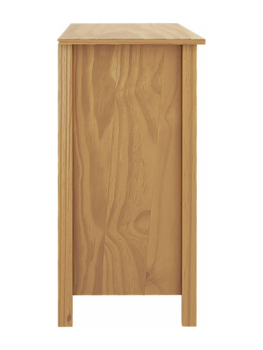 Chest of Drawers of Solid Wood with 5 Drawers 79x40x80cm