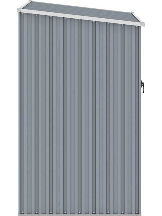 Metallic Garden Warehouse Galvanized Grey L0.87xW0.98xH1.59m
