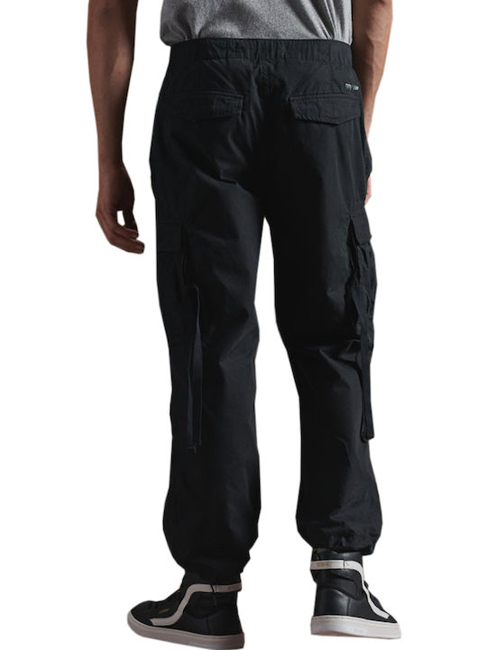 Parachute Grip Trousers Cargo Black