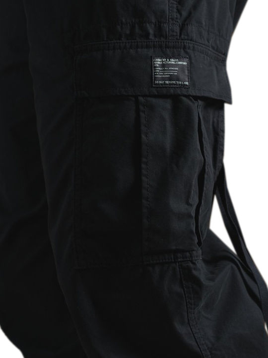 Parachute Grip Trousers Cargo Black