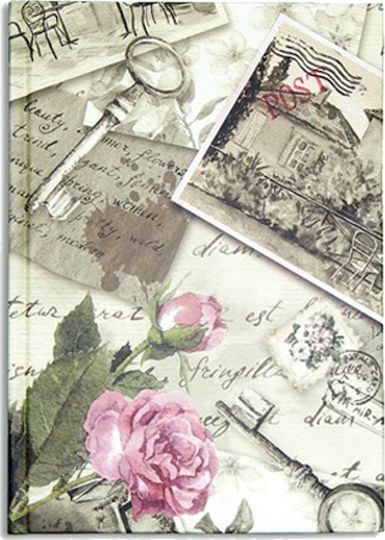 Skag Vintage Notizbuch B5 96 Blätter Geregelt mit Hartcover (Verschiedene Designs/Farben)