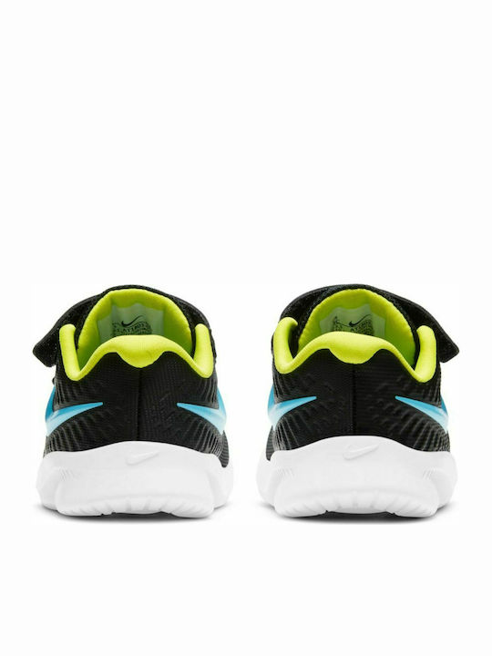 Star Runner Star Runner 2 Kids Sports Shoes Running with Hoop & Loop Closure Black