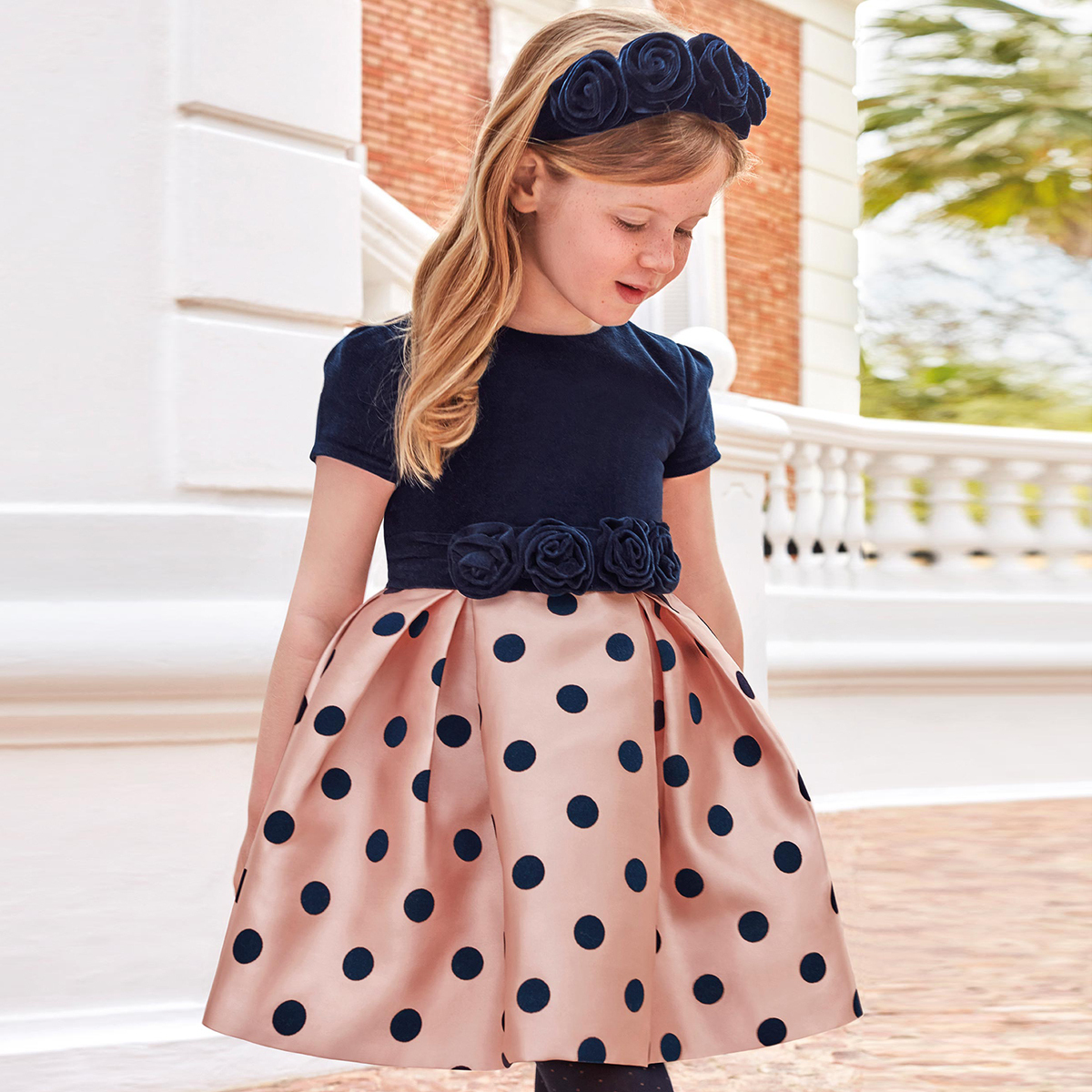 Платье В Горох Для Девочки фото 5