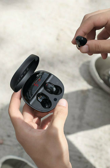 Baseus WM01 Plus In-Ear Bluetooth-Freisprecheinrichtung Kopfhörer mit Schweißresistenz und Ladeetui Schwarz