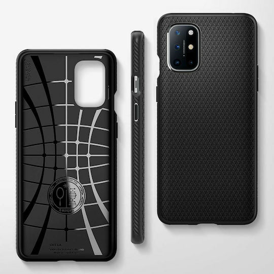 Spigen Liquid Air Back Cover Σιλικόνης Μαύρο (OnePlus 8T)