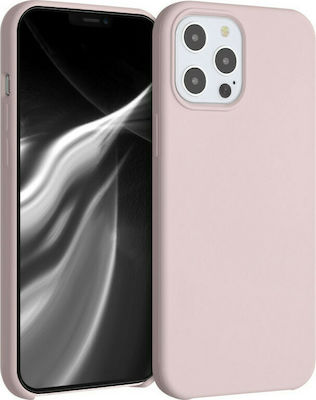 KWmobile Flexible Rubber Cover Back Cover Σιλικόνης Dusty Pink (iPhone 12 Pro Max)